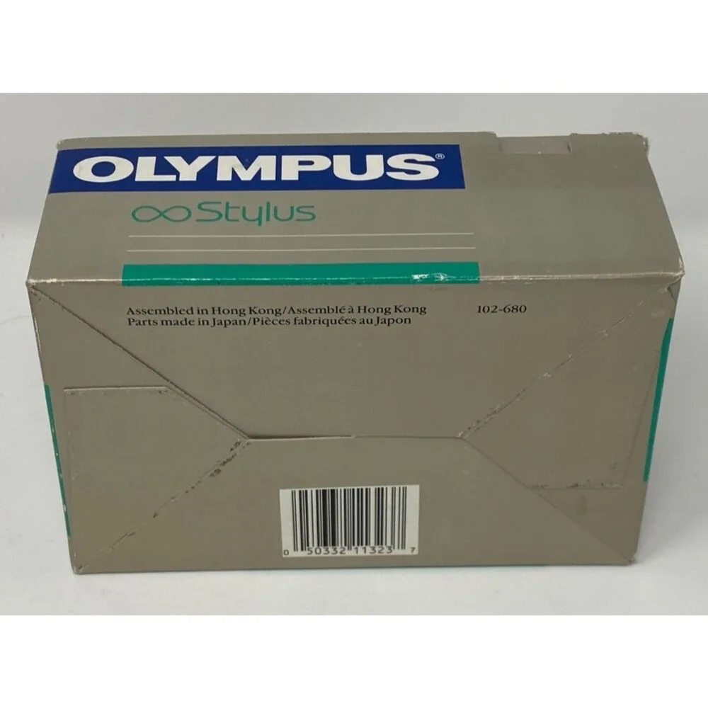 Olympus μ Mju Infinity Stylus 35mm Film Camera Collector Quality Outfit LOOK!